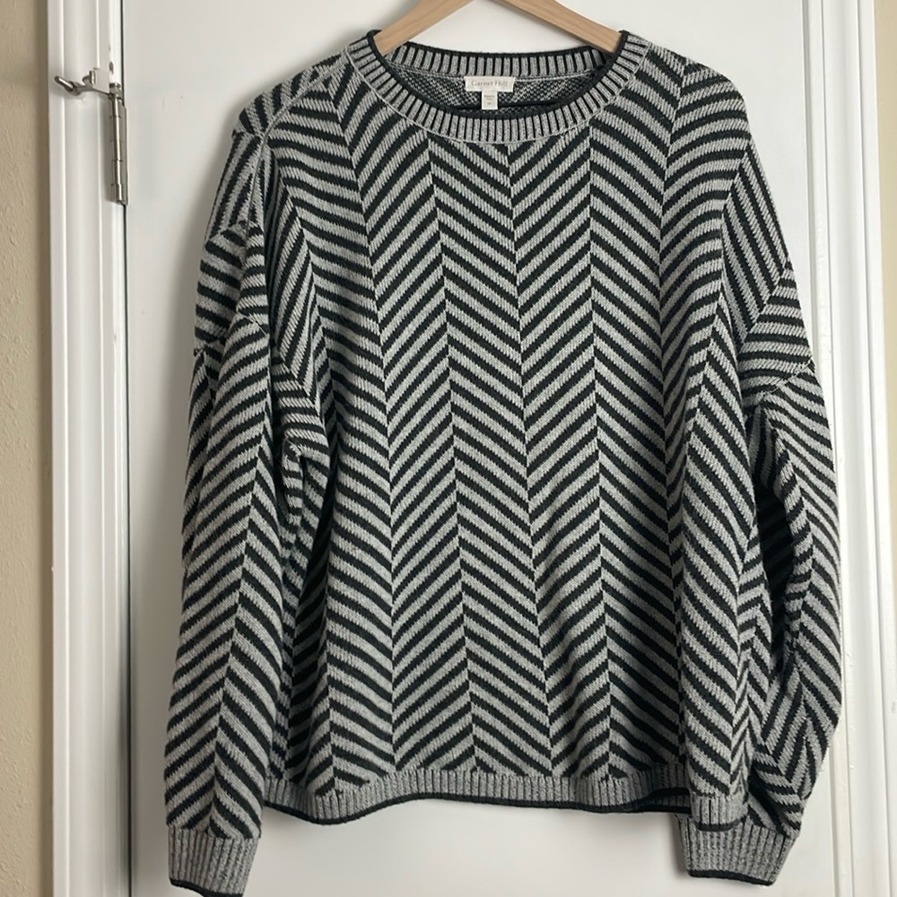 Garnet Hill Cotton/Alpaca Sweater